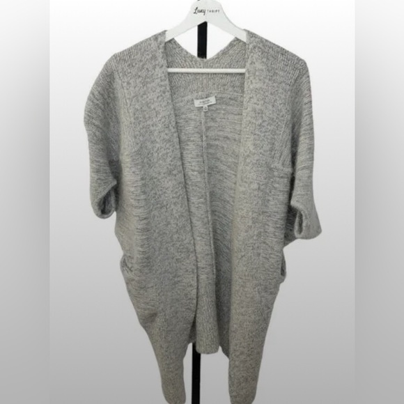 Aritzia Babaton Javier Cocoon Mohair Alpaca Blend Cardigan EUC Size S/M - Picture 5 of 16